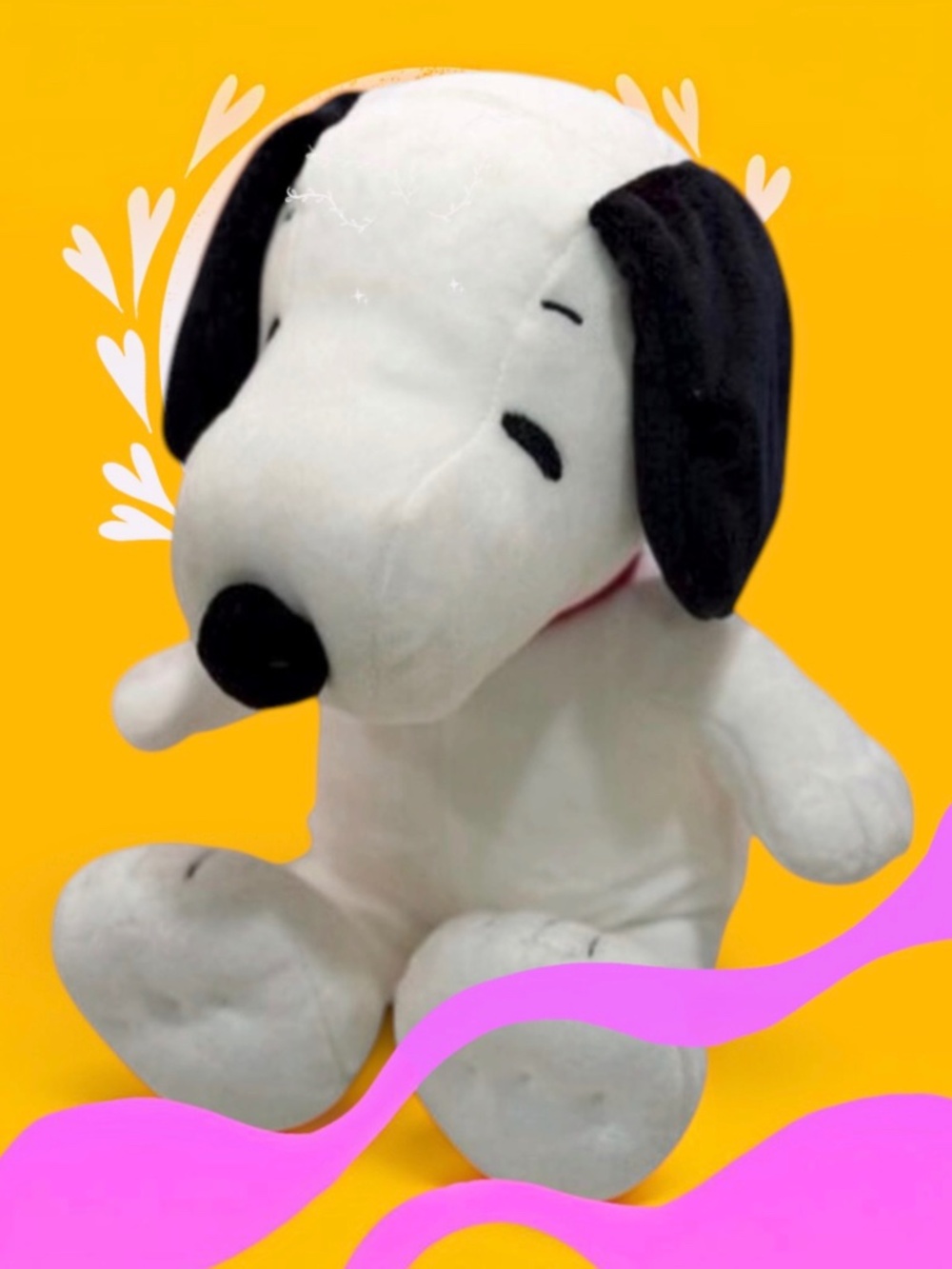 Peanuts Gang Snoopy Plush Doll Good Condition